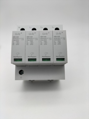 पावर सिस्टम के लिए 4P 275V 20KA सर्ज प्रोटेक्शन डिवाइस