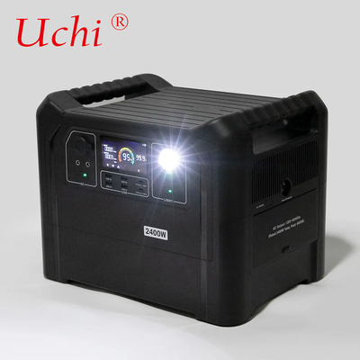 2400W 4800W पोर्टेबल आउटडोर पावर स्टेशन 2560WH