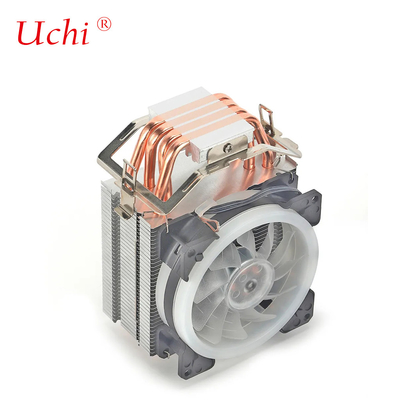 4 कॉपर हीटपाइप रेडिएटर कूलिंग फॉर कंप्यूटर सीपीयू इंटेल I3 I5 I7 LGA1150 1156 1200 1366 1700 2011 AMD AM4 AM5 कूलर