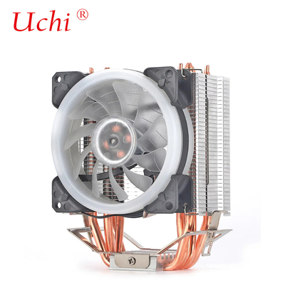 4 कॉपर हीटपाइप रेडिएटर कूलिंग फॉर कंप्यूटर सीपीयू इंटेल I3 I5 I7 LGA1150 1156 1200 1366 1700 2011 AMD AM4 AM5 कूलर