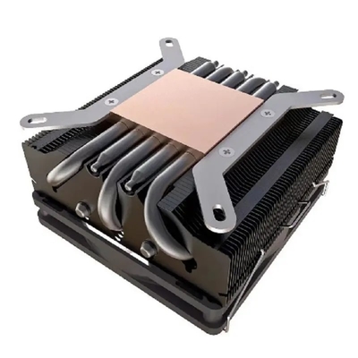 हीटपाइप रेडिएटर I3 I5 I7 I9 Lga775 1150 1151 1155 1156 1700 1366 2011 AMD AM4 AM5 यूनिवर्सल क्षैतिज सीपीयू कूलर प्रशंसक काला