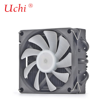 हीटपाइप रेडिएटर I3 I5 I7 I9 Lga775 1150 1151 1155 1156 1700 1366 2011 AMD AM4 AM5 यूनिवर्सल क्षैतिज सीपीयू कूलर प्रशंसक काला