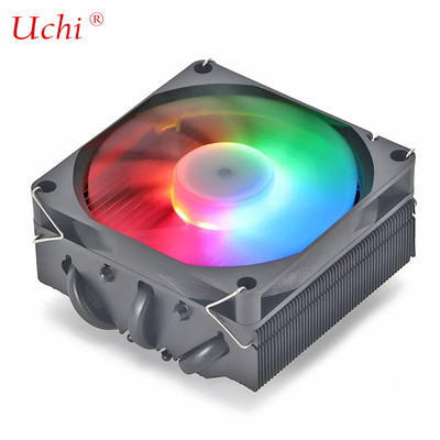 हीटपाइप रेडिएटर I3 I5 I7 I9 Lga775 1150 1151 1155 1156 1700 1366 2011 AMD AM4 AM5 यूनिवर्सल क्षैतिज सीपीयू कूलर प्रशंसक काला