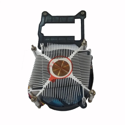 पीसी प्रोसेसर शीतलन के लिए 12V डीसी तांबा केंद्र रेडिएटर टीडीपी 75W 4 पिन पीडब्ल्यूएम सॉकेट 1700 1200 1150 1151 1155 1156 सीपीयू एयर कूलर प्रशंसक