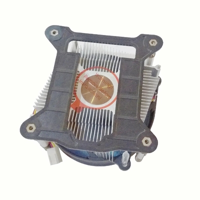 पीसी प्रोसेसर शीतलन के लिए 12V डीसी तांबा केंद्र रेडिएटर टीडीपी 75W 4 पिन पीडब्ल्यूएम सॉकेट 1700 1200 1150 1151 1155 1156 सीपीयू एयर कूलर प्रशंसक