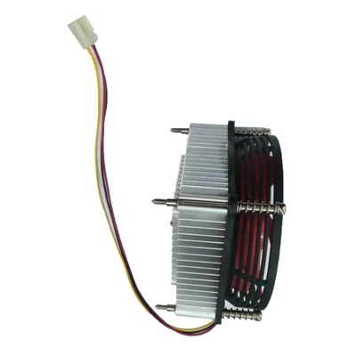सीपीयू कूलर पीसी इंटेल प्रोसेसर सॉकेट Lga775 115 एल्यूमीनियम हीट सिंक फैन 3-पिन 4-पिन Pwm फ़ंक्शन