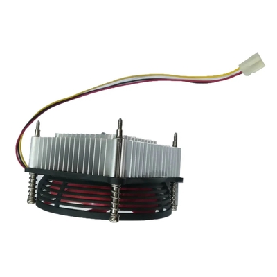 सीपीयू कूलर पीसी इंटेल प्रोसेसर सॉकेट Lga775 115 एल्यूमीनियम हीट सिंक फैन 3-पिन 4-पिन Pwm फ़ंक्शन