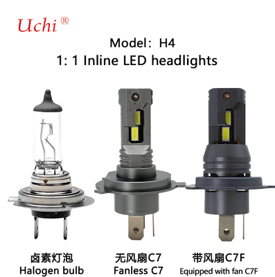 उच्च चमक और मजबूत फोकस के लिए 3200LM एलईडी कार हेडलाइट