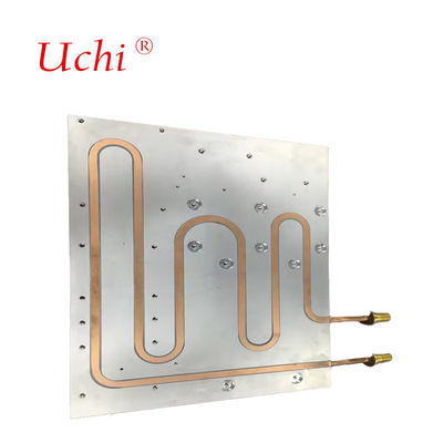 कस्टमाइज्ड लिक्विड कूलिंग प्लेट कॉपर-एल्यूमीनियम हीट सिंक वाटर कूलिंग प्लेट कोल्ड प्लेट कूलिंग सिस्टम