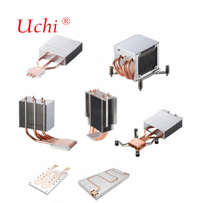 वाटर कूलिंग प्लेट कंप्यूटर पीसी सर्वर सीपीयू कूलिंग प्लेट रेडिएटर एल्यूमीनियम लिक्विड कूलिंग कॉपर हीट पाइप हीट सिंक