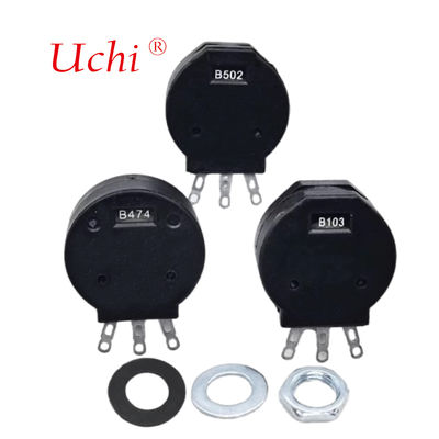 RVS28P कार्बन फिल्म प्लास्टिक सीलबंद इंसुलेटेड इन्वर्टर वेल्डिंग मशीन रोटरी पोटेंशियोमीटर