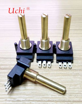 RV169 Metal Handle Precision Potentiometer, Carbon Film Sealed, 1k, 10k, 100k Resistors