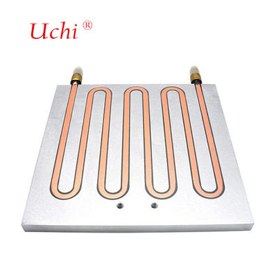 1500W IGBT Module Water Cooling Heat Sink Aluminum Plate Metal Liquid-cooled Heat Sink