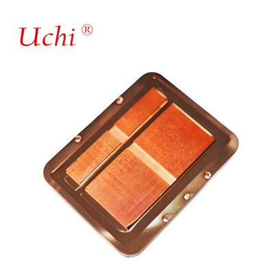 सी1100 शुद्ध तांबे के हीट सिंक के साथ लेजर वाटर कूलिंग सिस्टम के लिए कोल्ड प्लेट कूलिंग टेक्नोलॉजी