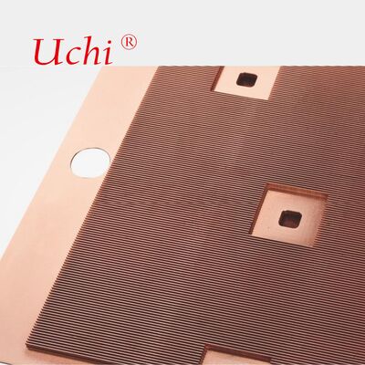 220-सीरीज स्किव्ड हीट सिंक 600W कॉपर ट्यूब स्किव्ड फिन हीट सिंक