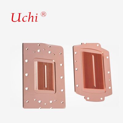 सीरीज़ 6000 एल्यूमिनियम मिश्र धातु-कॉपर हीट सिंक, जिसमें कटिंग, बेंडिंग, पंचिंग और वेल्डिंग प्रक्रियाएं शामिल हैं