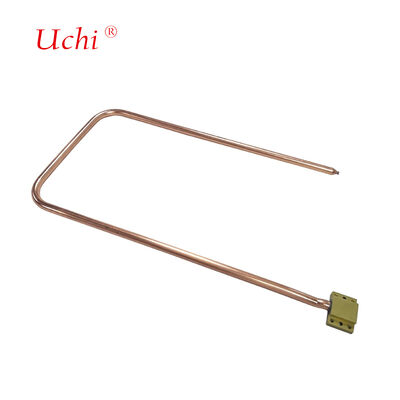 तांबे का तरल-कूल्ड राइट-एंगल घुमावदार हीट पाइप