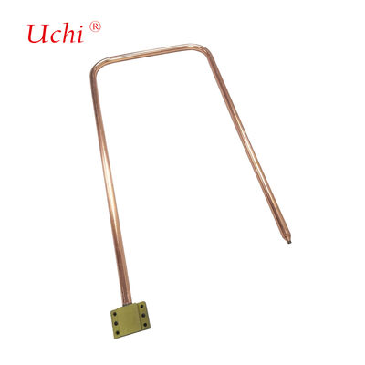 तांबे का तरल-कूल्ड राइट-एंगल घुमावदार हीट पाइप