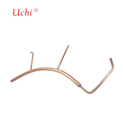 80W कॉपर हीट पाइप वेल्डिंग संयुक्त झुकने हीट पाइप