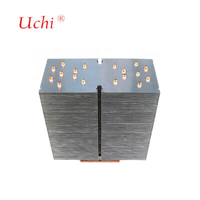 1500W एलईडी हीट सिंक - 5 ज़िपर फिन हीट पाइप कूलिंग मॉड्यूल