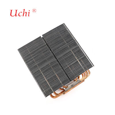 1500W एलईडी हीट सिंक - 5 ज़िपर फिन हीट पाइप कूलिंग मॉड्यूल