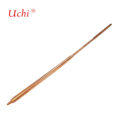 शुद्ध तांबे की सपाट सीधी प्रकार की हीट कंडक्शन ट्यूब