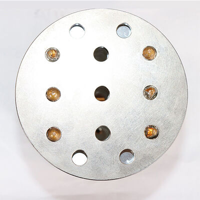 औद्योगिक रोशनी के लिए कॉपर हीट पाइप जिपर फिन हीट सिंक