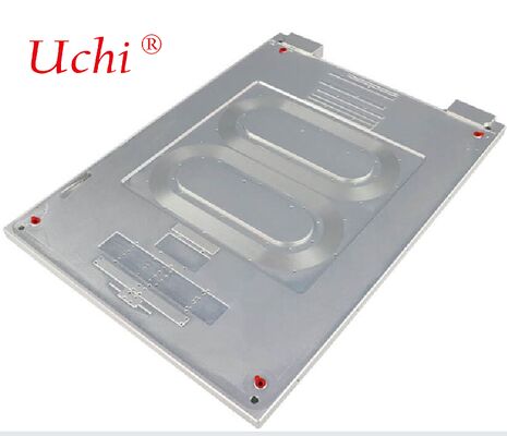 गहरे में दफन तांबा पाइप डबल लूप फाइबर लेजर पानी ठंडा ठंडा प्लेट