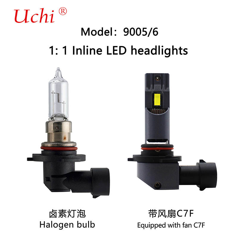 कम ऊर्जा खपत और लंबे सेवा जीवन के लिए 6000K एलईडी कार हेडलाइट