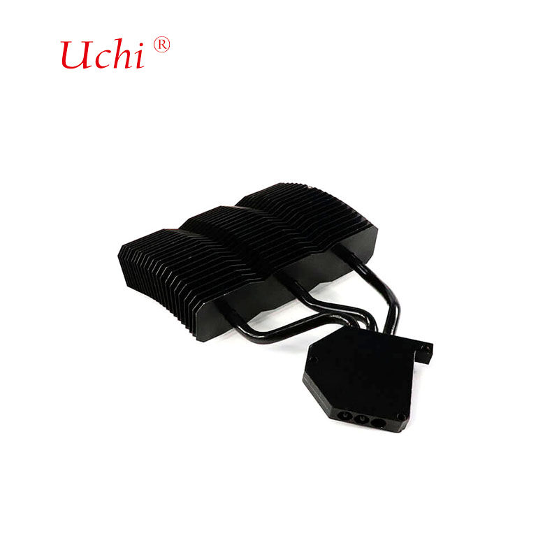 उच्च परिशुद्धता काली एल्यूमीनियम एलईडी हीट सिंक