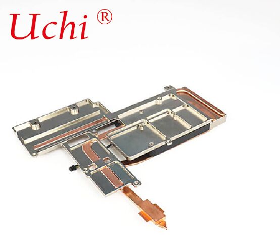 बड़ी बिक्री लैपटॉप कंप्यूटर हीट सिंक के साथ प्रशंसक हीट पाइप लैपटॉप रेडिएटर शीतलन प्लेट