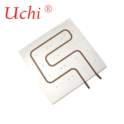 उपकरण हीट सिंक के लिए एल्युमिनियम प्रोफाइल CU1020 वाटर कोल्ड प्लेट