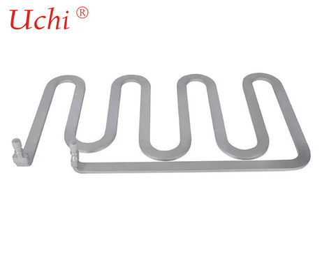 स्वनिर्धारित एल्यूमीनियम प्रोफ़ाइल ट्यूब तरल शीत प्लेटें शीतलक हीटसिंक