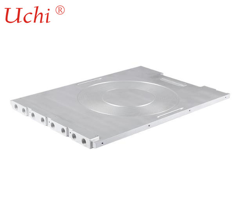 6061 वाटर कूलिंग प्लेट्स लिक्विड कोल्ड प्लेट 600x700x20mm स्वनिर्धारित