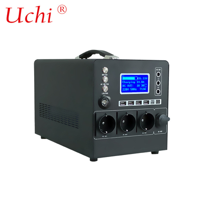 1000W 1500W पोर्टेबल आउटडोर पावर स्टेशन अधिभार संरक्षण