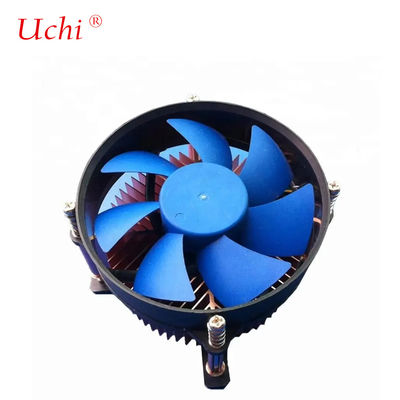 साइलेंट कंट्रोल करने योग्य कंप्यूटर प्रोसेसर एयर कूल्ड फैन यूनिवर्सल कंप्यूटर कूलर