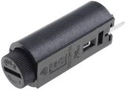 10A 250VAC पीसीबी सर्किट बोर्ड फ्यूज होल्डर टर्मिनल पिच के साथ 10 मिमी