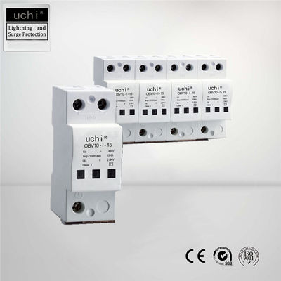 सीई एसपीडी सर्ज सुरक्षात्मक उपकरण 100kA उच्च वर्तमान रिसाव क्षमता